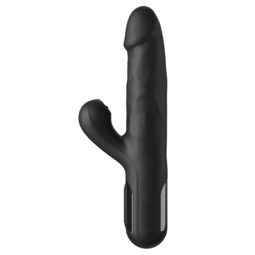 Fetish Fantasy Series Vibrátor Automata lökhajtás, csiklóizgató 23 cm fekete