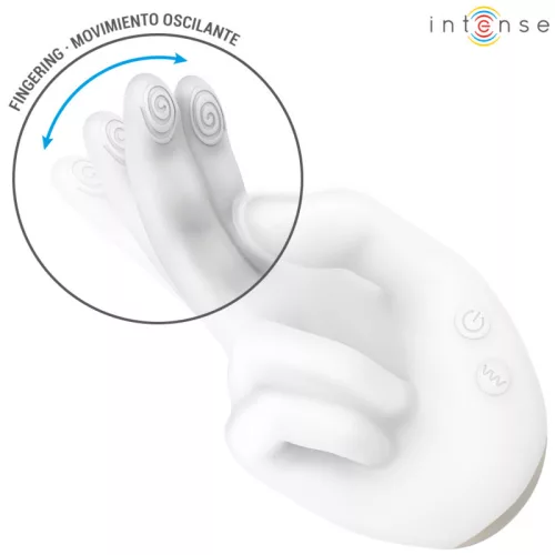 Intense Multifunkciós stimulátor Rezgő, Melegítő 16,4 cm fekete