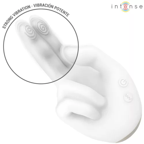 Intense Multifunkciós stimulátor Rezgő, Melegítő 16,4 cm fekete