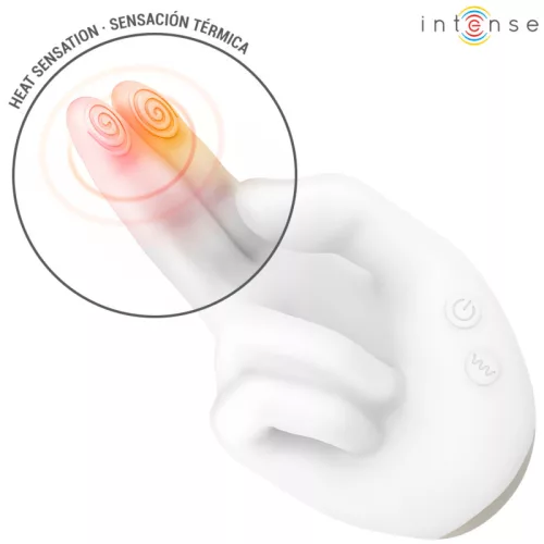 Intense Multifunkciós stimulátor Rezgő, Melegítő 16,4 cm fekete