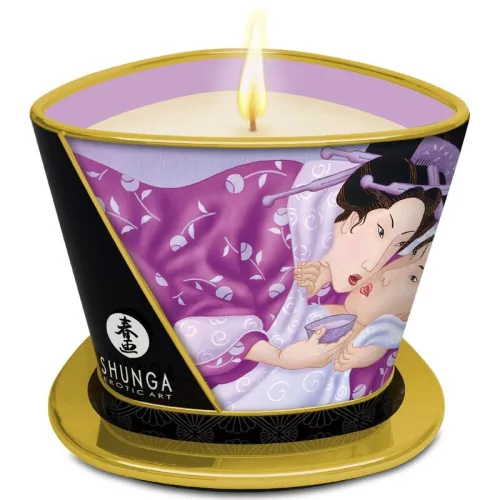 Shunga Masszázsgyertya Lavendula illat 170 ml