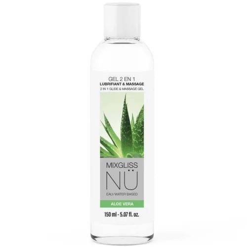Mixgliss Síkosító és Masszázsgél Nuru Aloe Vera vízbázisú 150 ml