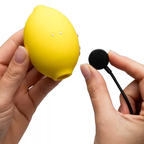 Romp Csiklóizgató Léghullámos, USB-tölthető Sárga