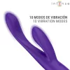 Intense Vibrátor USB újratölthető, 10 mód, G-pont és csiklóstimuláló, vízálló, 19 cm