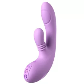   Fantasy For Her Rabbit vibrátor G-pont és csikló stimuláló, pulzáló,  USB töltésű lila