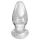 Anal Fantasy Elite Anál plug Áttetsző, tágító design, kényelmes 1,4-3,6 cm áttetsző
