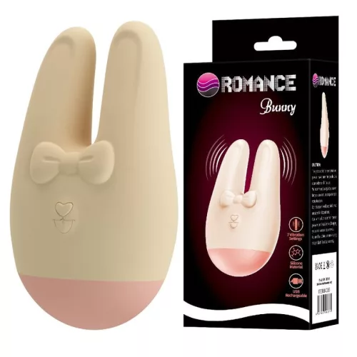 Romance Külső stimulátor 7 rezgésmód nyuszis formában szilikon