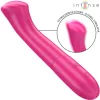 Paty vibrátor 10 rezgés, rugalmas, vízálló, USB-töltős 19 cm rózsaszín