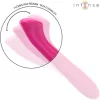 Paty vibrátor 10 rezgés, rugalmas, vízálló, USB-töltős 19 cm rózsaszín