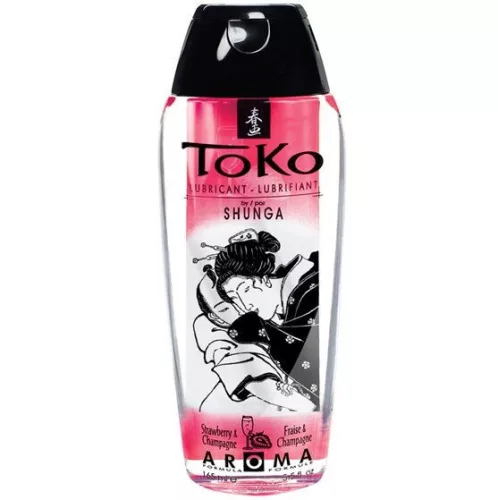 SHUNGA - eper- és pezsgő aroma prémium síkosító