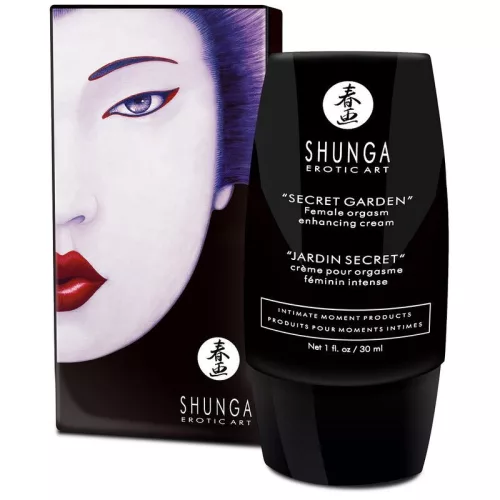 SHUNGA - Intenzív női orgazmus krém - Titkos kert