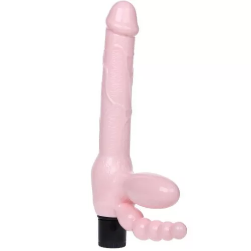 BAILE – vibráló anál stimuláló nélküli heveder 25,4 cm