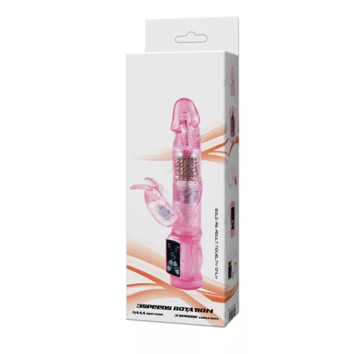 BAILE Mini Rabbit – prémium intim vibrátor lila színben