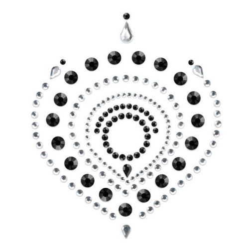 Bijoux Indiscrets – elegáns fekete ezüst intim kiegészítő