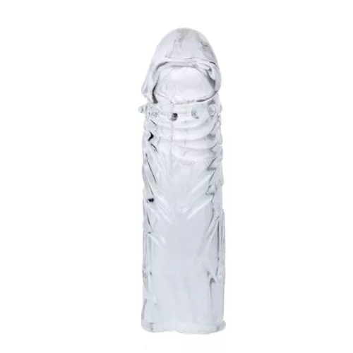 BAILE – átlátszó szilikon péniszborító 13 cm