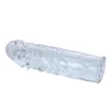 BAILE – átlátszó szilikon péniszborító 13 cm