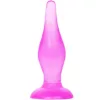 BAILE - lilás, puha tapintású anál plug 14,2 cm
