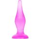 BAILE - lilás, puha tapintású anál plug 14,2 cm