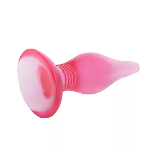 BAILE - lilás, puha tapintású anál plug 14,2 cm