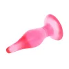 BAILE - lilás, puha tapintású anál plug 14,2 cm