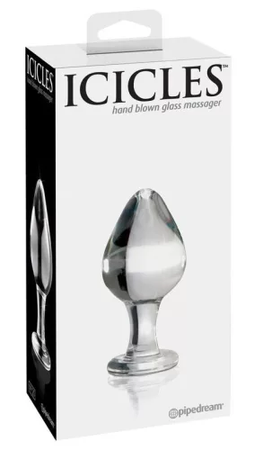 ICICLES - üveg masszírozó prémium érzéki felfedezéshez