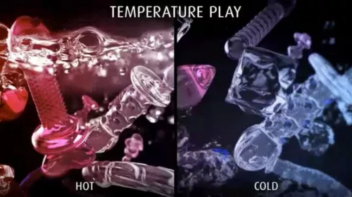 ICICLES - üveg masszírozó prémium érzéki felfedezéshez
