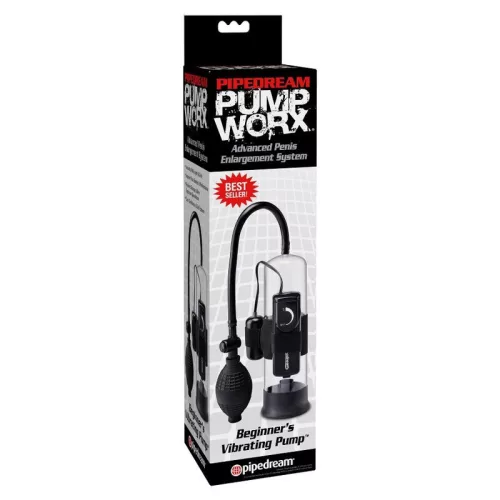 PUMP WORX – vibráló hullámos maszturbátor kezdőknek