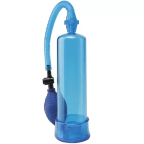 Pump Worx – kezdőméretű átlátszó vákuumpumpa, kék
