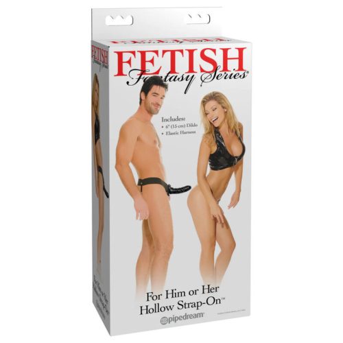 Fetish Fantasy Series – fekete álom hallowed strapon vibrátor