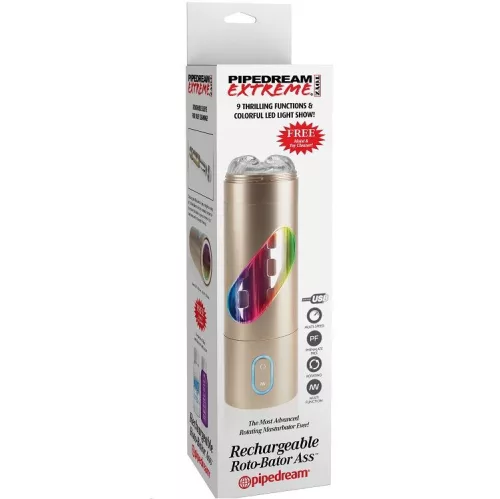 EXTREME TOYZ – újratölthető férfi maszturbátor anal stimulációhoz