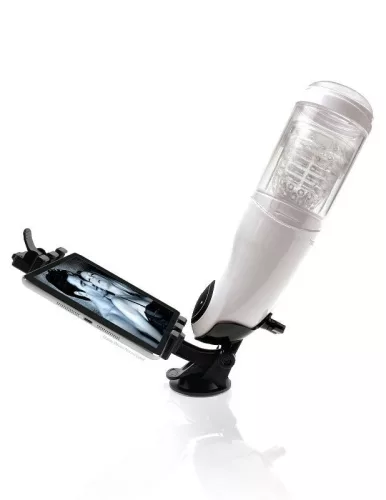 EXTREME TOYZ – prémium usb péniszmaszturbátor fehér