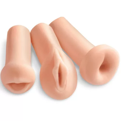 EXTREME TOYZ – háromlyukú prémium maszturbátor készlet