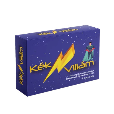 KÉK VILLÁM - 6 DB