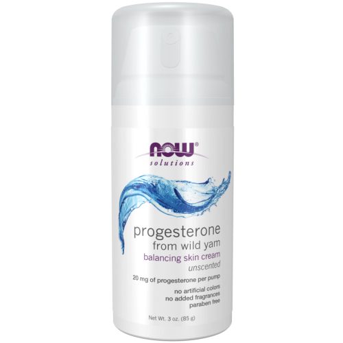 NOW Progesterone from Wild Yam Balancing Skin Cream- 3 oz. /85 g/