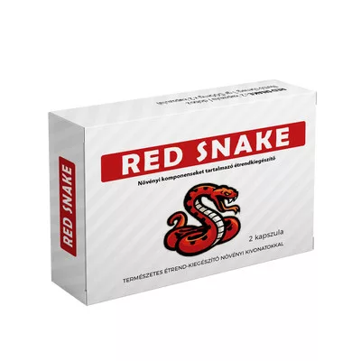 RED SNAKE - 2 DB  - KÖZELI SZAVATOSSÁGI IDŐ (2026.03.02.)