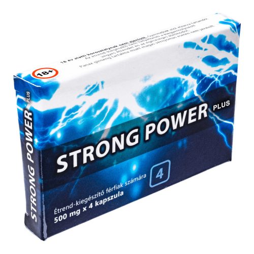 Potencianövelő | Strong Power Plus Kapszula Férfiaknak 4db