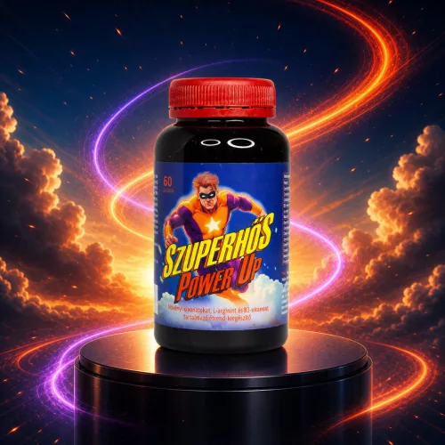 Szuperhős Power Up kúraszerű potencianövelő kapszula - 60 db