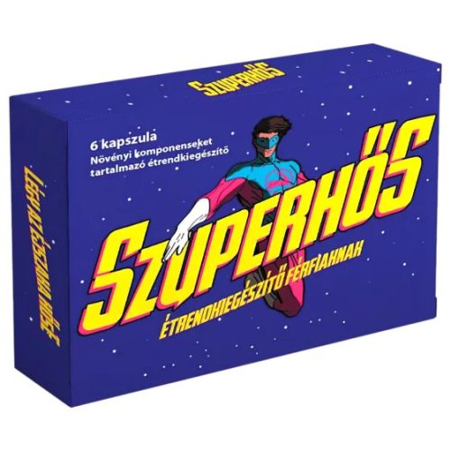 Potencianövelő | Szuperhős étrend-kiegészítő férfiaknak 6db