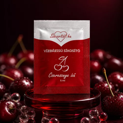 Szexvitál Vízbázisú síkosító 5 ml - Cseresznye izű