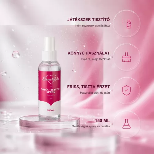 Szexvitál Játéktisztító és fertőtlenítő spray 150 ml