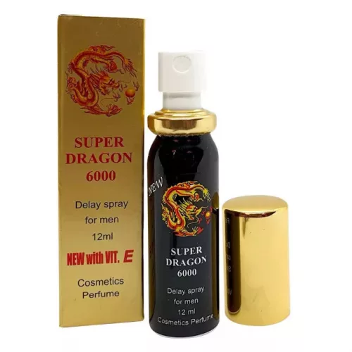 Dragon Spray Super Dragon 6000 Delay Magömlés késleltető Spray 12ml