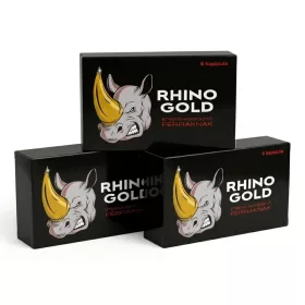   Mesterhármas - Rhino Gold Potencianövelő Férfiaknak (6db) csomag -  3 db