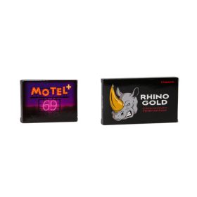 Motel 69 Kapszula Férfiaknak 2 db + RHINO GOLD - 6 DB