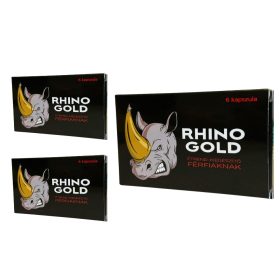   2+1 akció - Rhino Gold Potencianövelő Férfiaknak (6db) csomag
