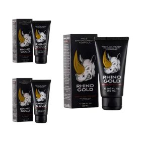   2+1 akció - Rhino Gold Potencianövelő és Erekció Gél Férfiaknak (50ml) csomag