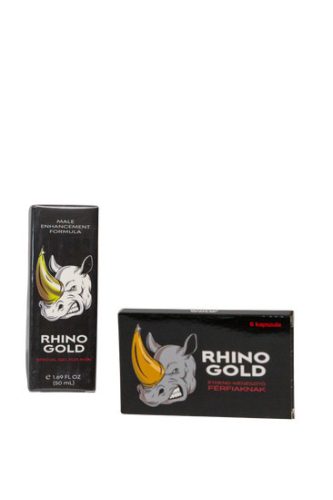 RHINO GOLD - 6 DB + RHINO GOLD – különleges gél férfiaknak 50 ml