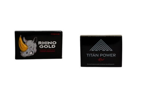 RHINO GOLD - 6 DB + TITÁN POWER red -  3 DB