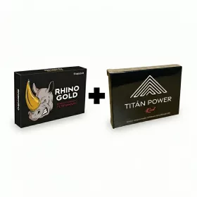 RHINO GOLD - 6 DB + TITÁN POWER RED -  3 DB CSOMAG
