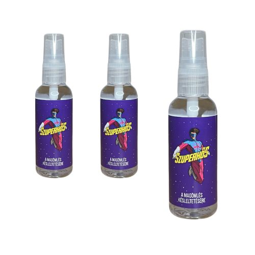 2+1 akció - Szuperhős Magömlés Késleltető Spray (50ml) csomag