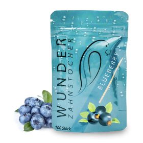   Ízesített fogpiszkáló utántöltő - áfonya ízű 100 db